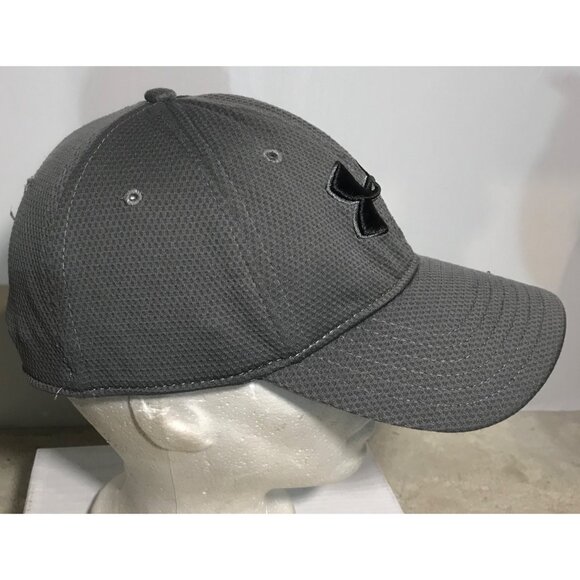Under Armour Mens Gray Mesh Baseball Cap MD/LG - Picture 4 of 11